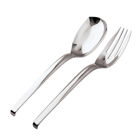 Stainless Steel Serving Spoon & Serving Fork