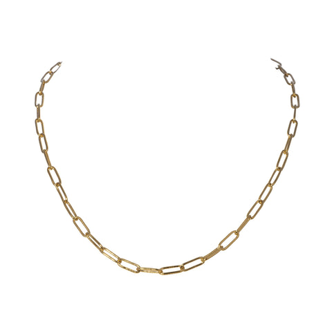 18 inch  14k yellow gold-plated