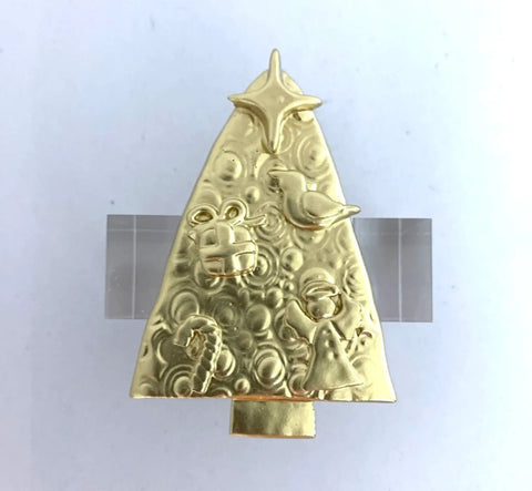 Christmas Tree Napkin Rings - Set of 4