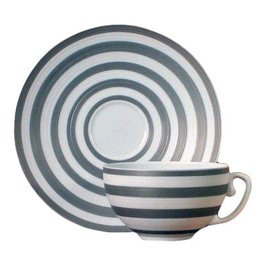 Hemisphere Platinum Stripe cup and saucer