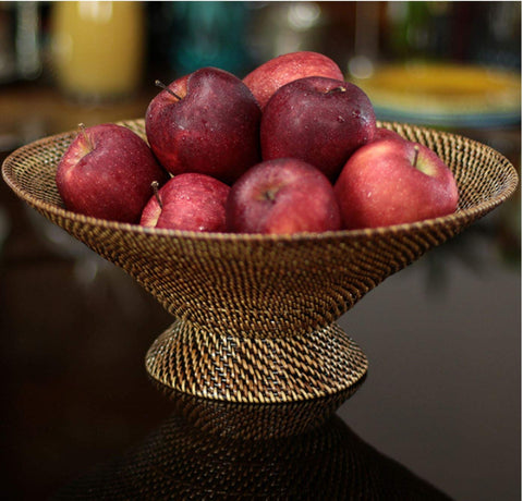 Round Footed Fruit Basket