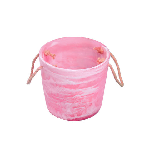 Pink Swirl Ice Bucket