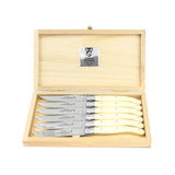 Berlingot Natural Steak Knives - Set of 6