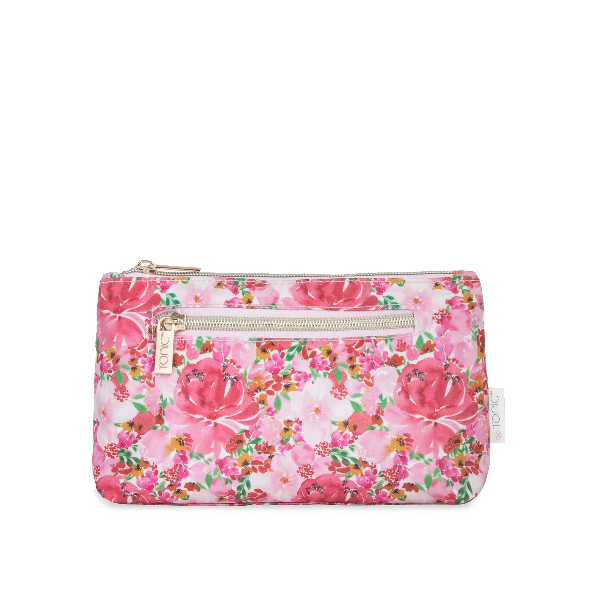 Small Cosmetic Bag Flourish Pink