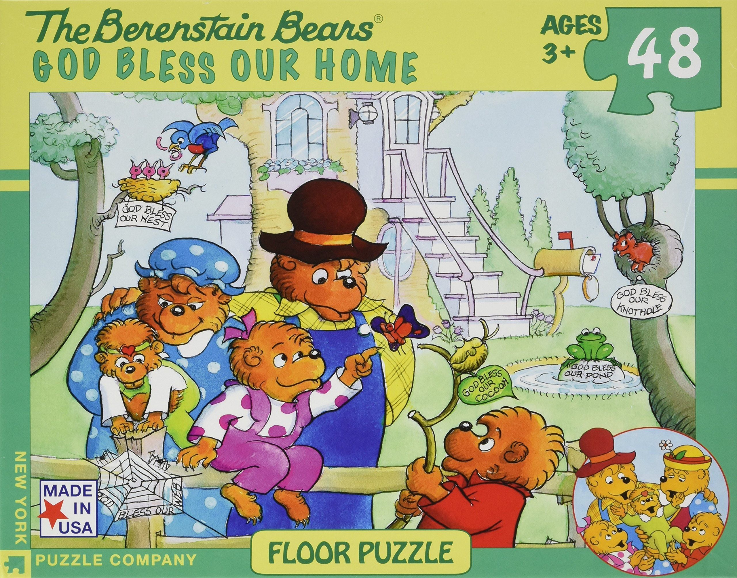 God Bless Our Home Puzzle