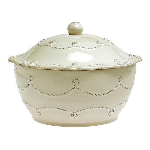 Berry & Thread White 9.5" Covered Casserole