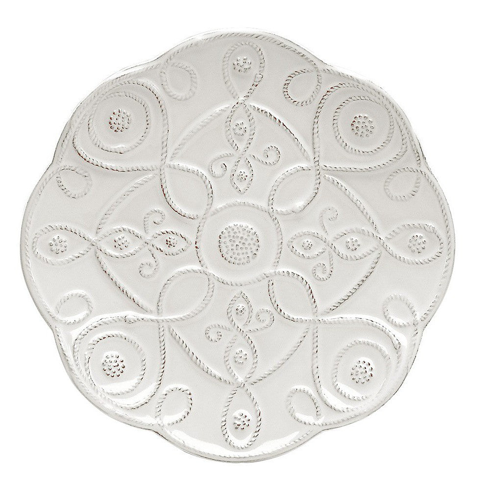 Landriana White Dessert Plate