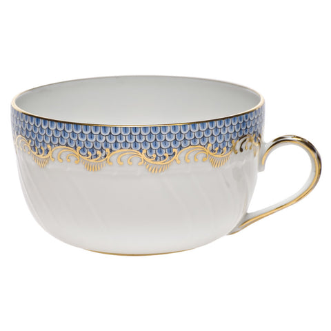 Light Blue Fish Scale Canton Cup