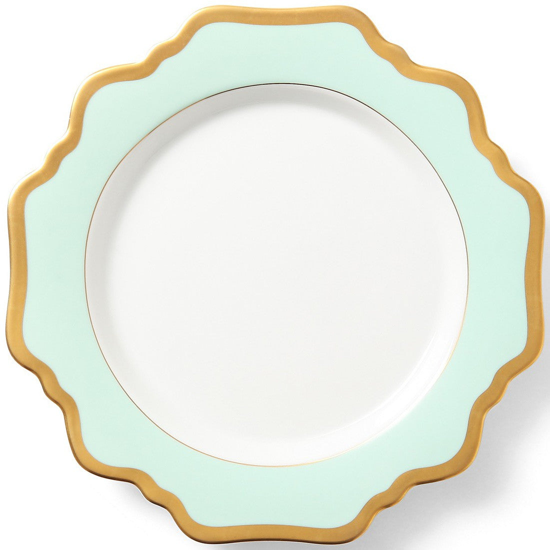 Natural shades of green, blue, violet, and yellow are brought to life with 24-karat gold accents. Each piece of Anna Weatherley china is a true work of art, with details hand-painted by Hungarian artisans who were individually trained by Anna herself.
