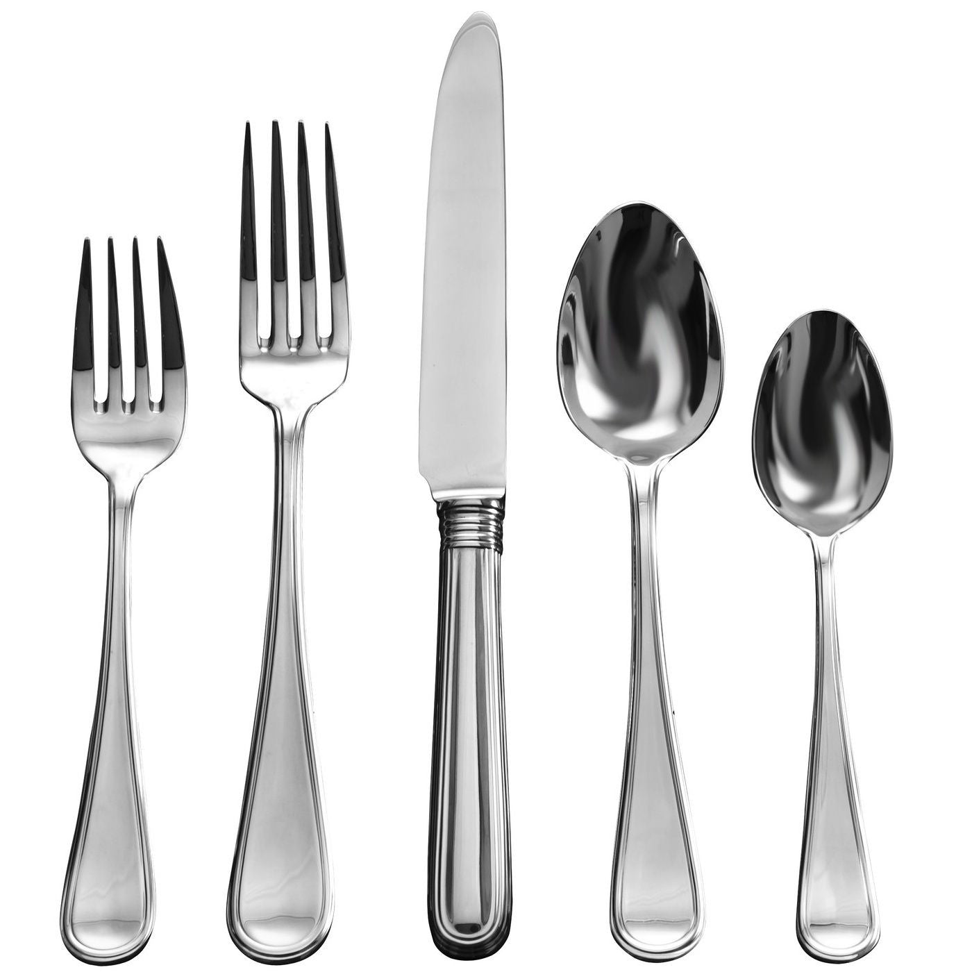 Ascot Stainless 5pc Place Setting