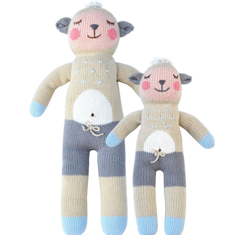 Wooly the Sheep Knit Doll