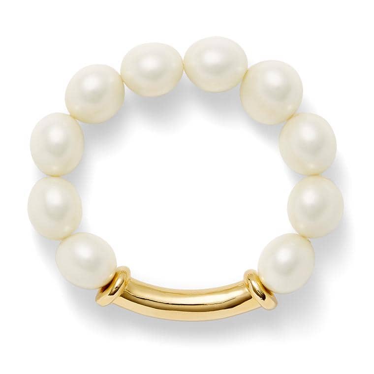 Classic Medium Pebble Pearl Bracelet