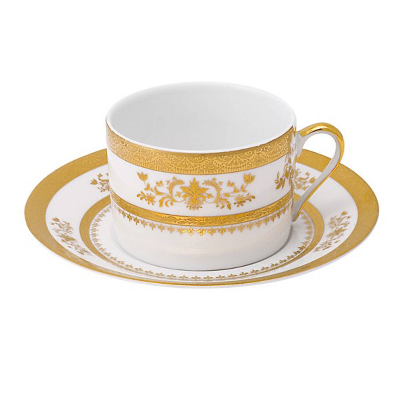 Orsay White Tea Cup & Saucer