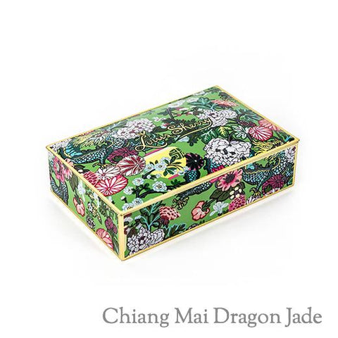 For over 130 years, Schumacher has been synonymous with style, taste and innovation. And the Chiang Mai Dragon pattern, inspired by an Art Deco print, is one of the family-owned design house’s best-loved designs. The chinoiserie motif is available at fschumacher.com as both fabric and wallpaper.