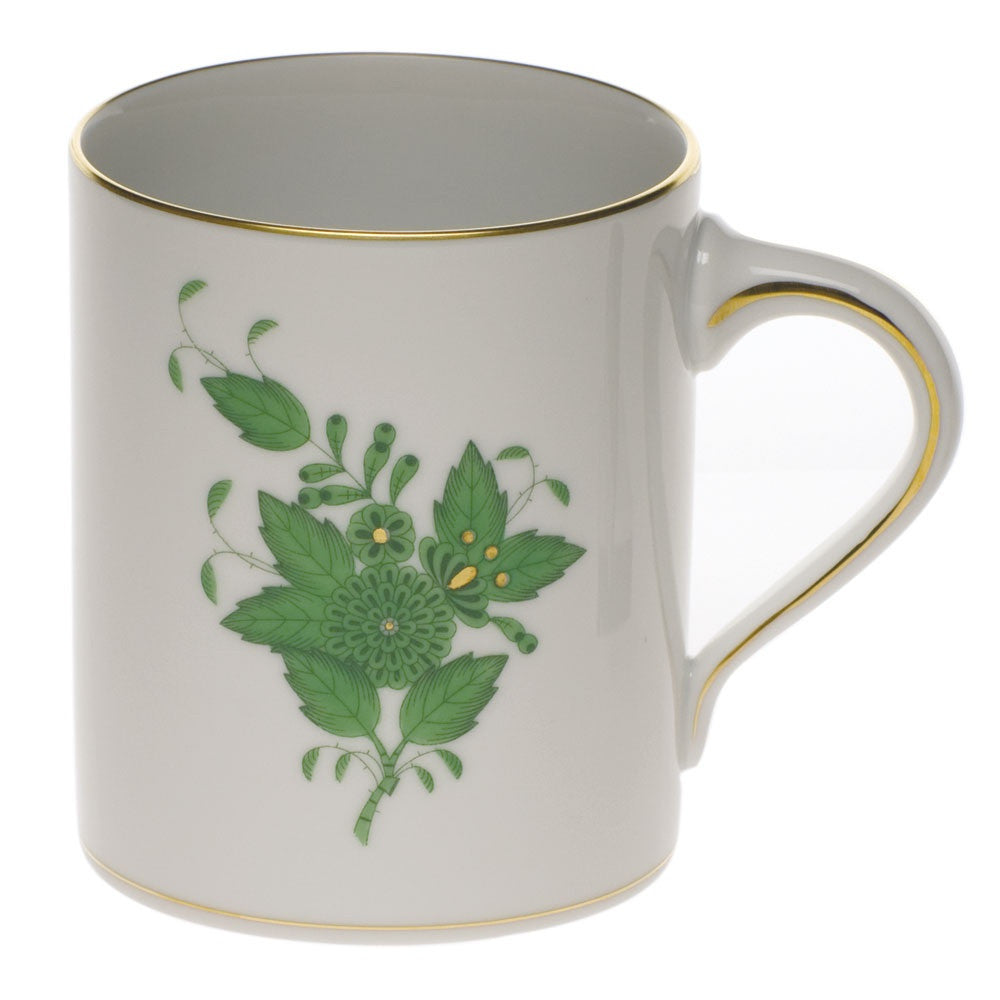 Chinese Bouquet Green Coffee Mug