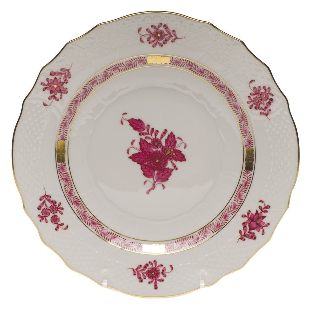 Chinese Bouquet Raspberry Salad Plate