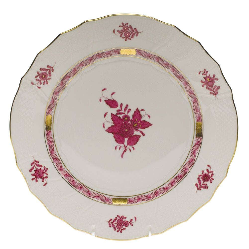 Chinese Bouquet Raspberry Service Plate