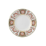 Derby Panel Red Bread & Butter Plate