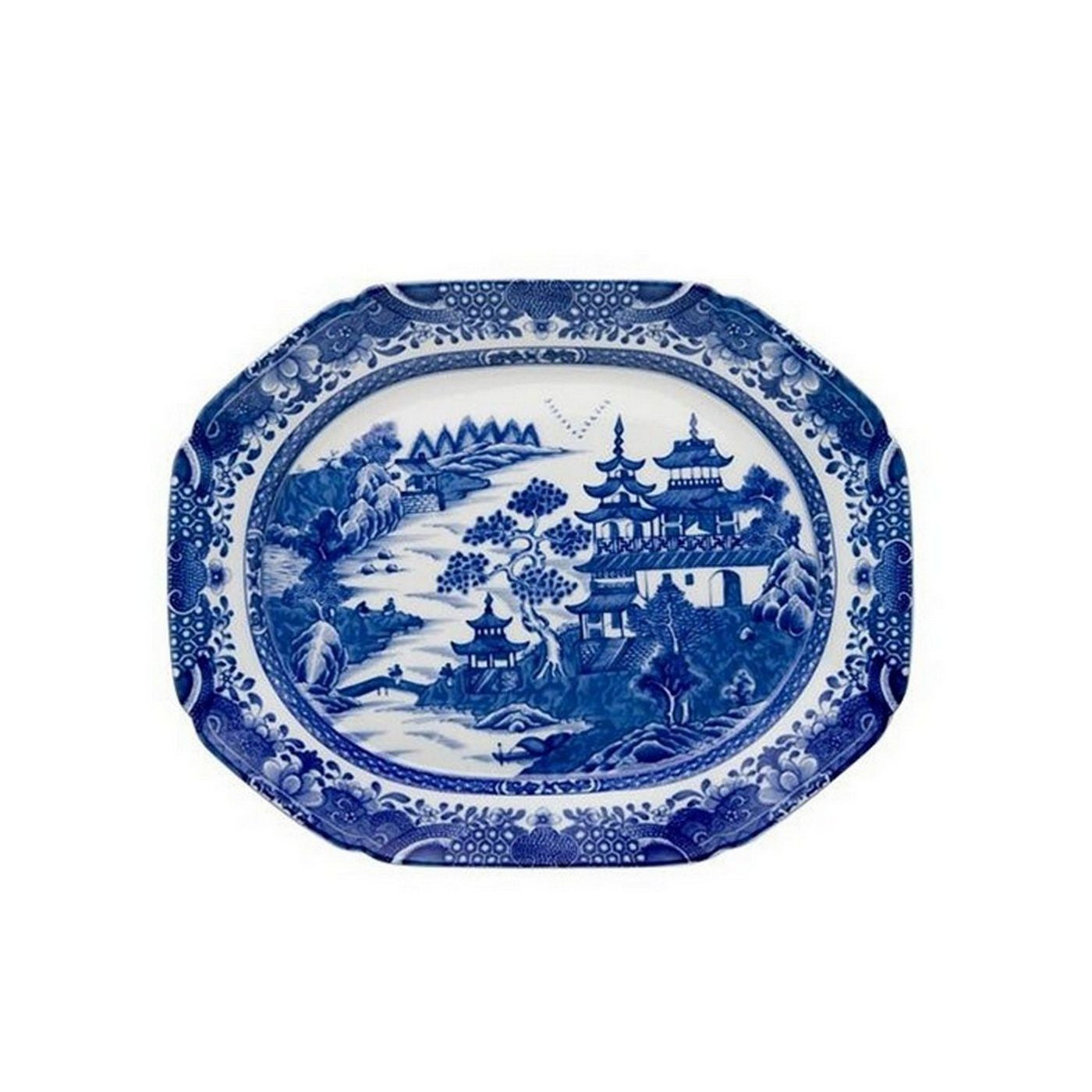 Blue Canton Medium Platter