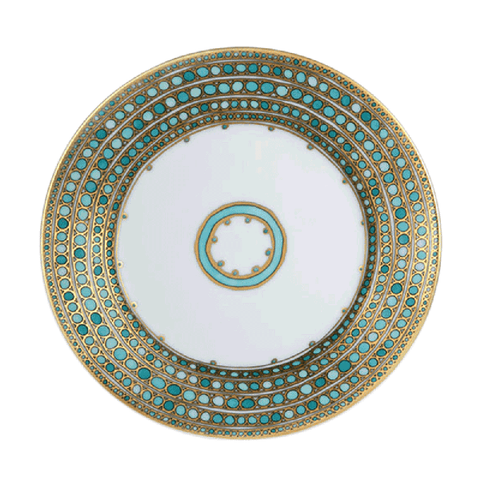 Syracuse Turquoise Dessert Plate