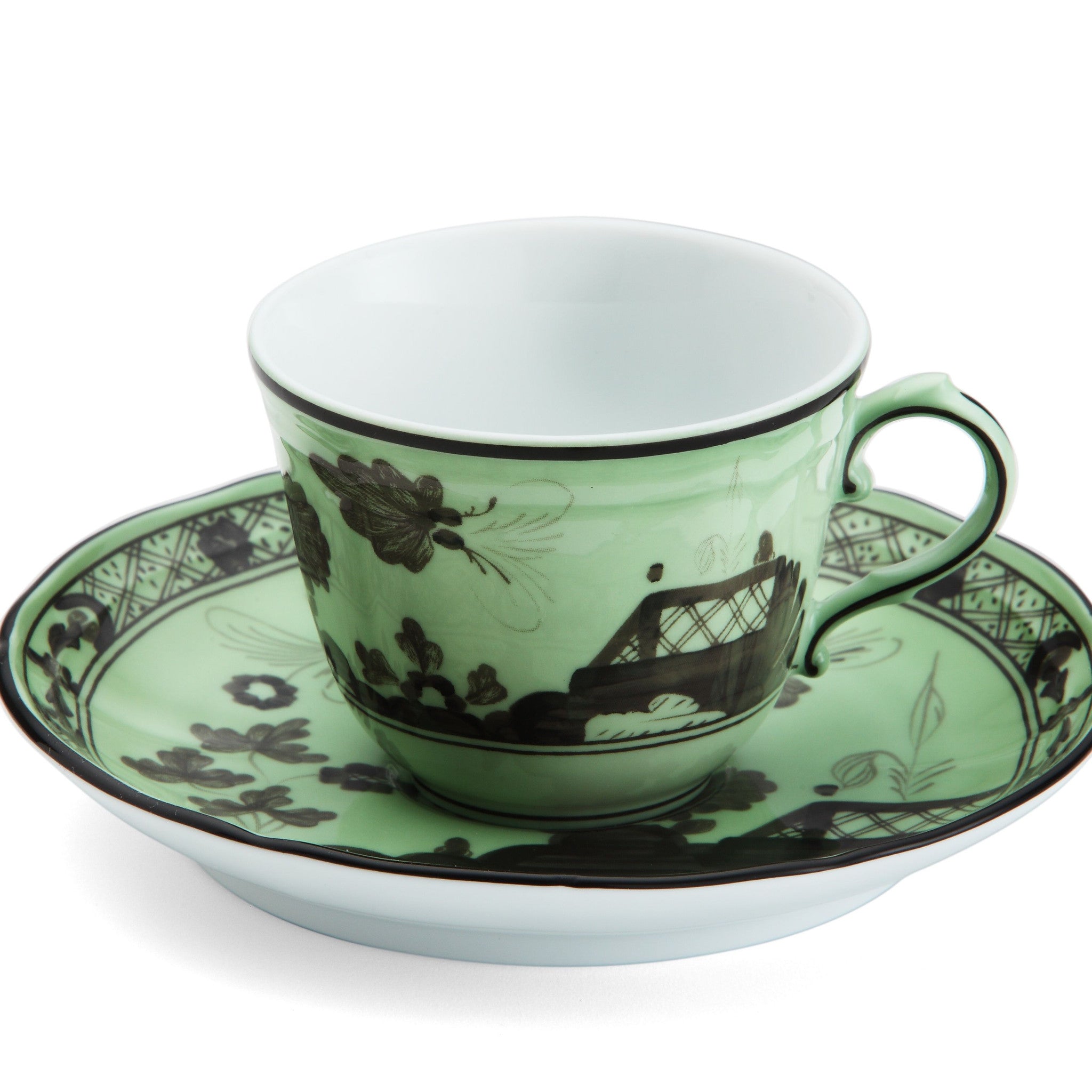 Oriente Italiano Bario Tea Cup & Saucer