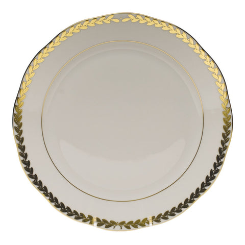 Golden Laurel Dinner Plate