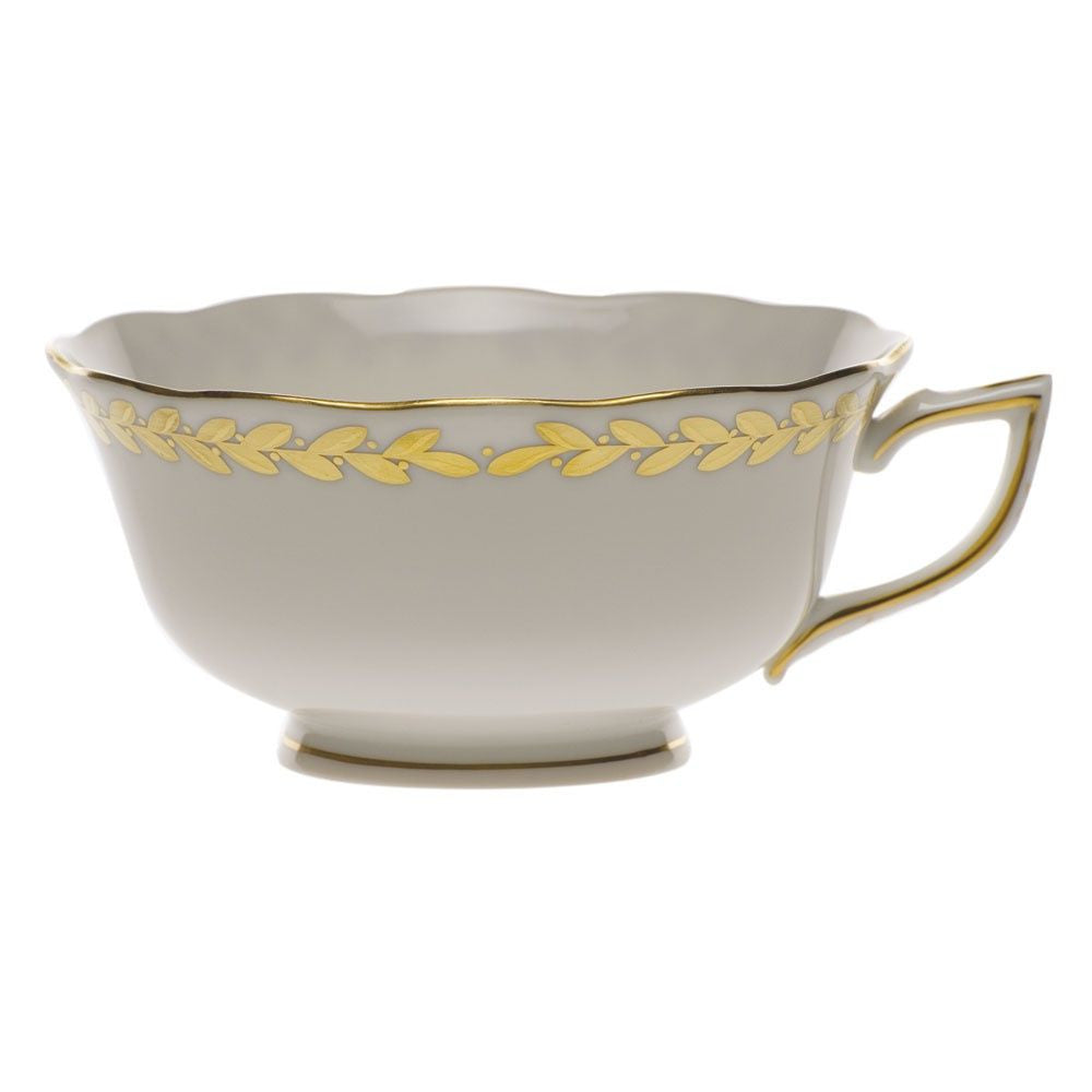 Golden Laurel Tea Cup