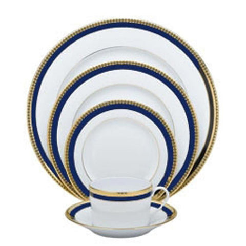Symphonie Blue & Gold Dessert Plate