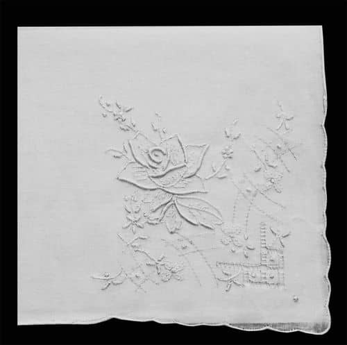 Madeira Rose Handkerchief