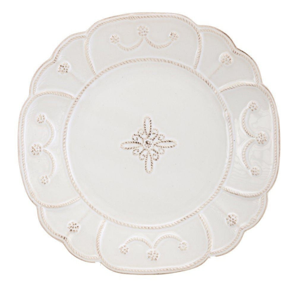 Jardins White Dessert Plate