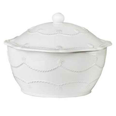 Berry & Thread White 8" Covered Casserole
