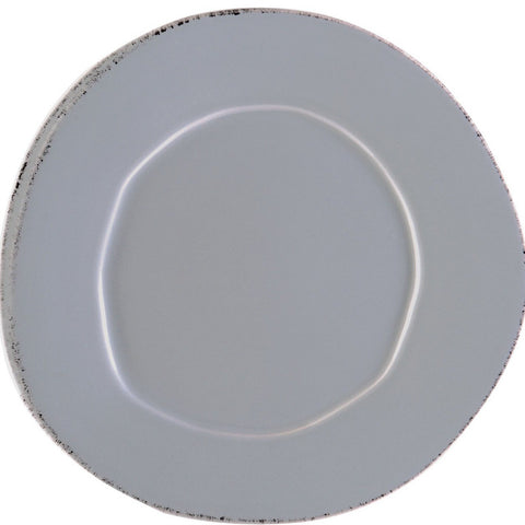Lastra Gray American Dinner Plate