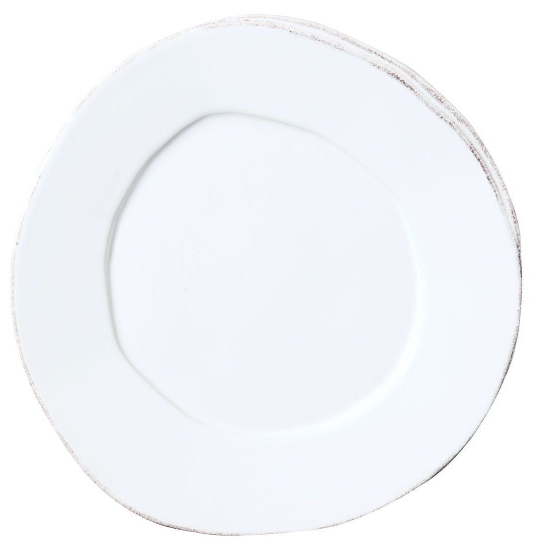 Lastra White Salad Plate