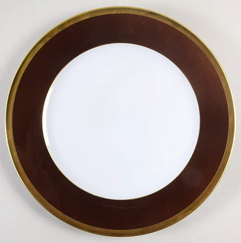 Laque De Chine Chocolate Dinner Plate