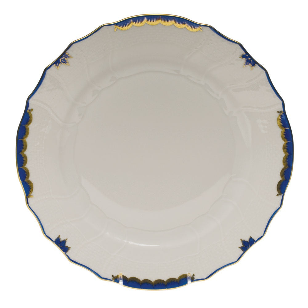 Princess Victoria Blue Dinner Plate
