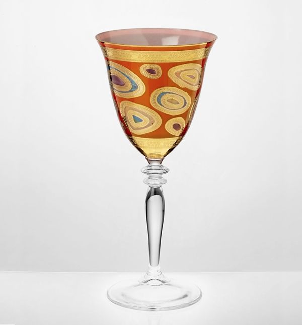 Regalia Orange Wine Glass