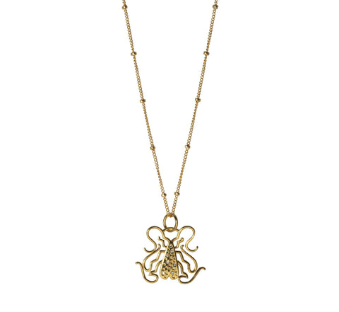 Doodle Bug Charm Necklace