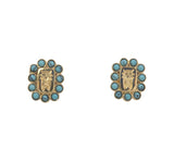 Goldbug Crest Earrings