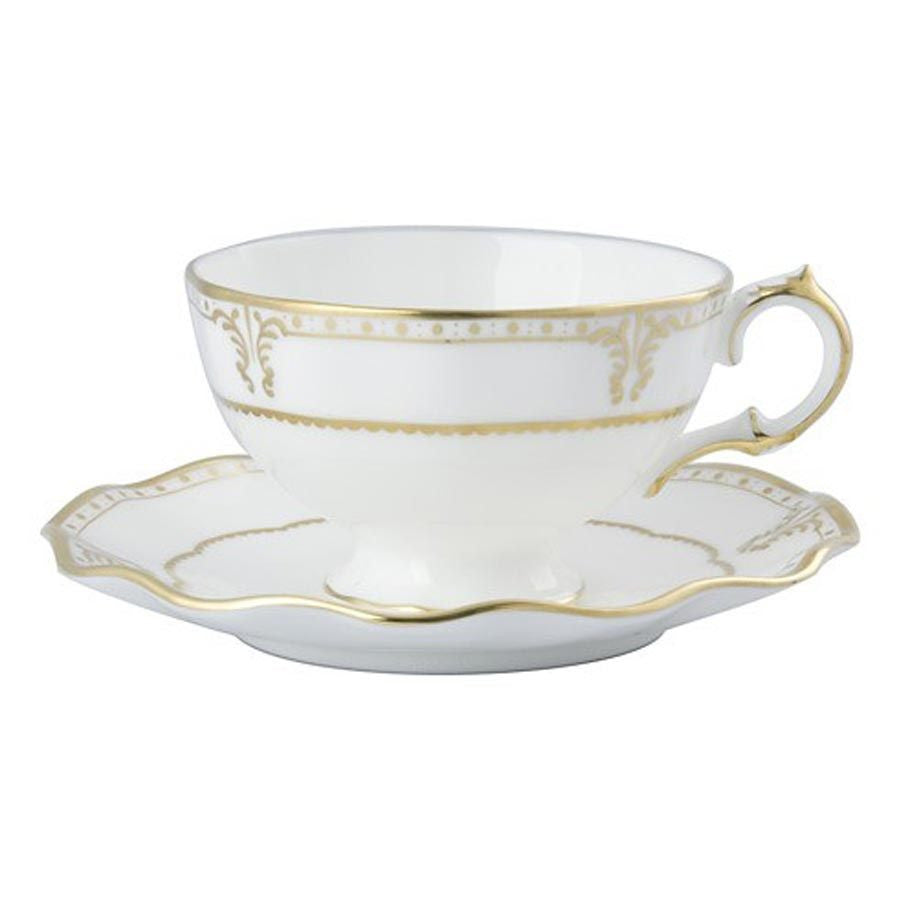Elizabeth Gold Tea Cup & Saucer