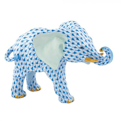 Blue Roaming Elephant