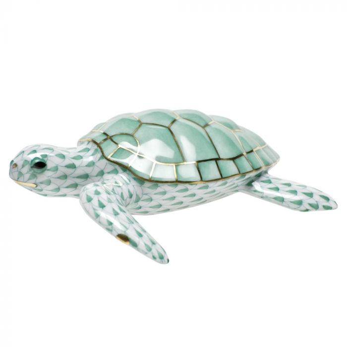 Loggerhead Turtle-Green