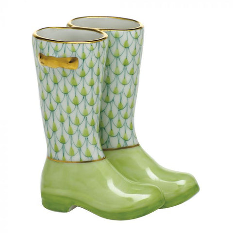 Pair of Rain Boots-Key Lime