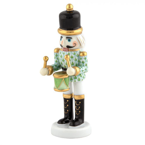 Key Lime Nutcracker Drummer Figurine