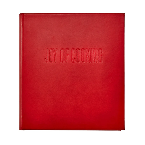 Red Leather Joy of Cooking Book