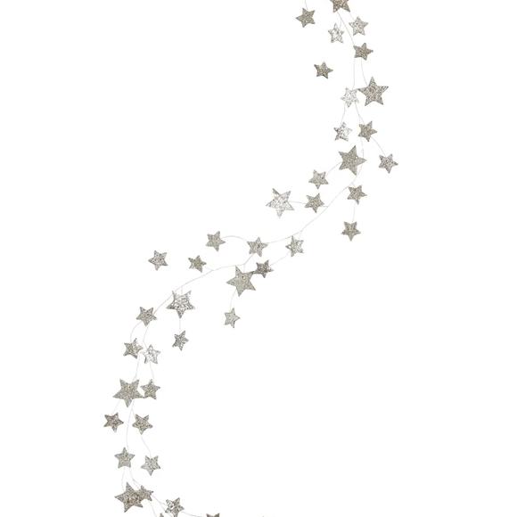 Glitter Star Garland