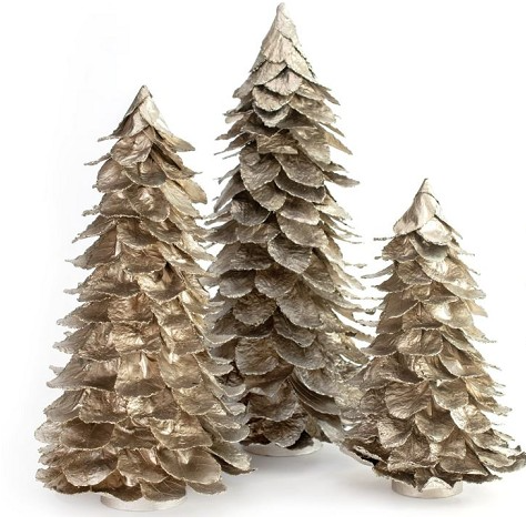 Butterfly Leaf Cone Tree (Champagne Gold)