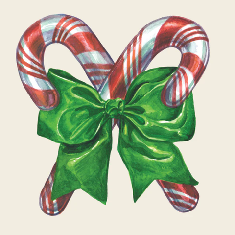 Candy Cane Guest Napkins