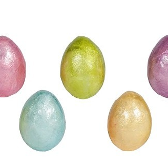Capiz Solid Eggs (Set of 6)