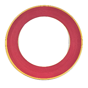 Madison Rouge/Gold Dinner Plate