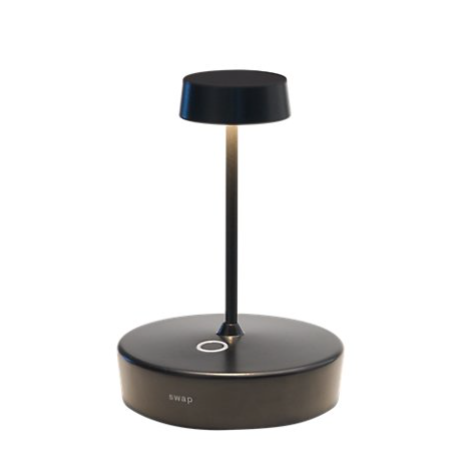 Swap Mini Pro Matte Black Table Lamp